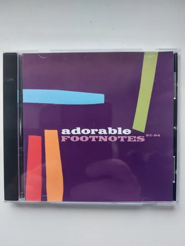 Обложка альбома «Footnotes 92-94» — исполнитель ADORABLE