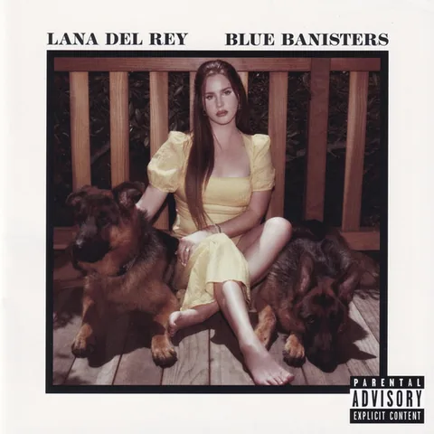 Обложка альбома «Blue Banisters» — исполнитель LANA DEL REY