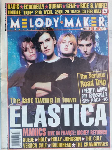 Обложка альбома «OCTOBER 08, 1994» — исполнитель MELODY MAKER