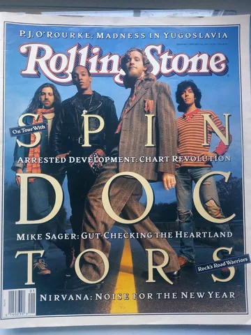 Обложка альбома «ROLLING STONE, Issue 647, JANUARY 7th, 1993»