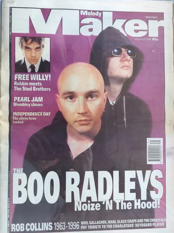 Обложка альбома «AUGUST 03,1996» — исполнитель MELODY MAKER