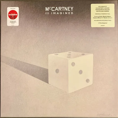 Обложка альбома «McCartney III Imagined» — исполнитель McCARTNEY