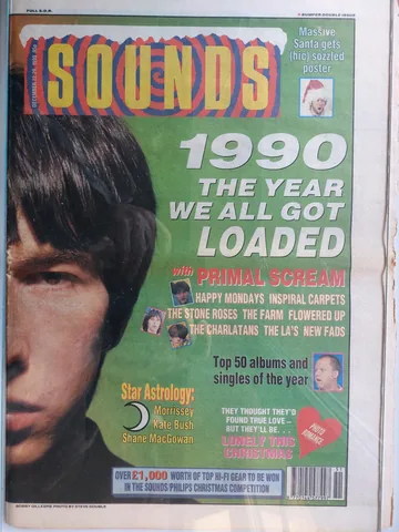 Обложка альбома «DECEMBER 22/29, 1990» — исполнитель SOUNDS