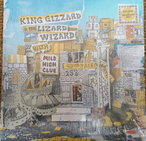 Обложка альбома «Sketches Of Brunswick East» — исполнитель KING GIZZARD & THE LIZARD WIZARD