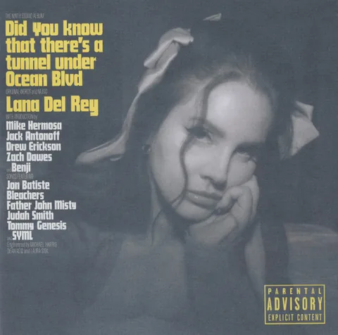 Обложка альбома «Did You Know That There's A Tunnel Under Ocean Blvd» — исполнитель LANA DEL REY