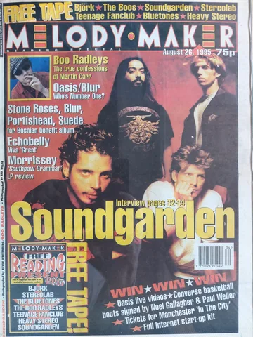 Обложка альбома «AUGUST 26, 1995» — исполнитель MELODY MAKER