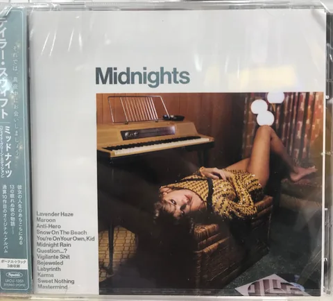 Обложка альбома «Midnights» — исполнитель TAYLOR SWIFT