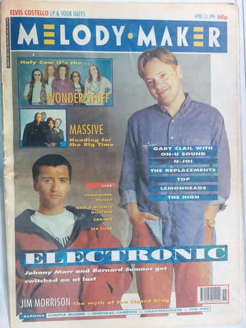 Обложка альбома «APRIL 13, 1991» — исполнитель MELODY MAKER