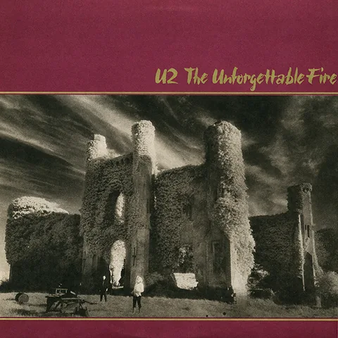 Обложка альбома «The Unforgettable Fire» — исполнитель U2