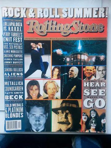 Обложка альбома «ROLLING STONE, Issue 736, JUNE 13, 1996»